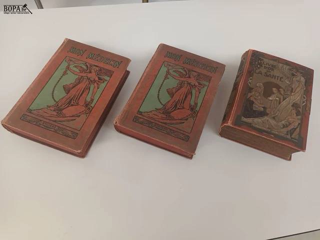 Lot 348 - antieke medische boeken. 3 stuks - afbeelding 1 van  10