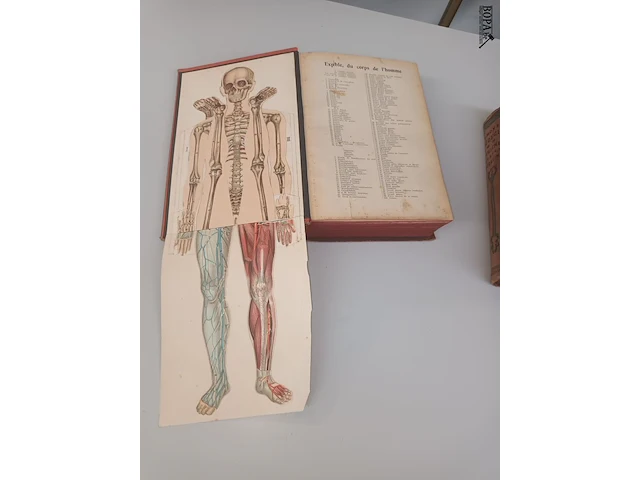 Lot 348 - antieke medische boeken. 3 stuks - afbeelding 8 van  10