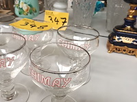 Lot 348 - chimay bierglazen. 8 stuks - afbeelding 3 van  3