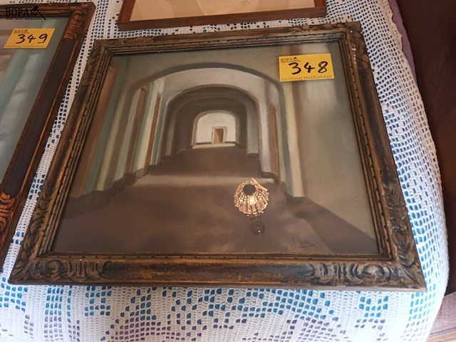 Lot 348 - kader lange gang - afbeelding 1 van  4