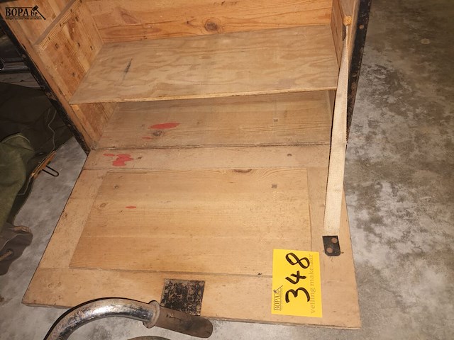 Lot 348 - militaire kist - afbeelding 3 van  4