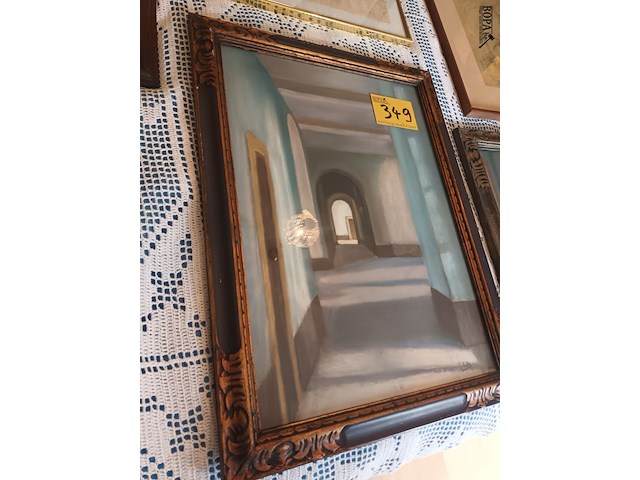Lot 349 - kader lange gang - afbeelding 2 van  3