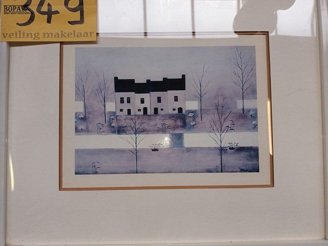Lot 349 - kaders g. peel. 2 stuks - afbeelding 3 van  4