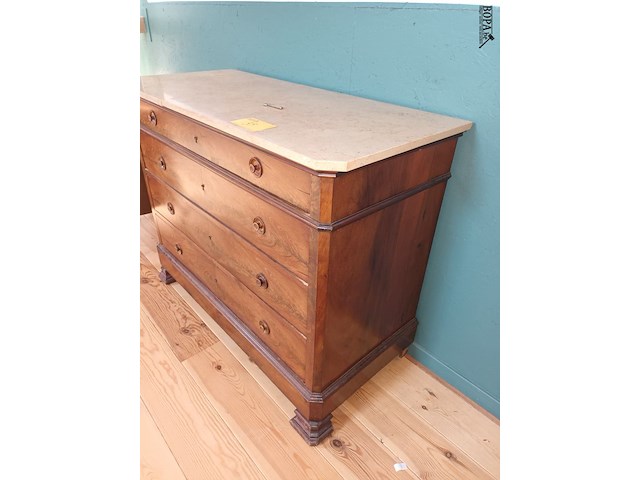 Lot 35 - antieke ladekast - afbeelding 2 van  4