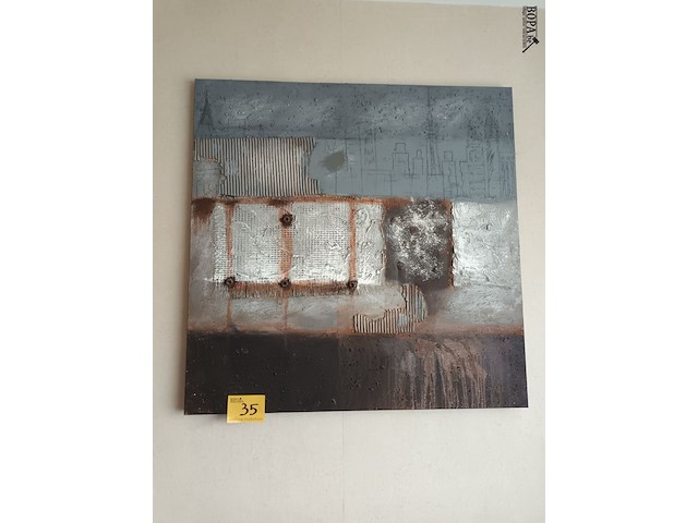 Lot 35 - canvas - afbeelding 1 van  2