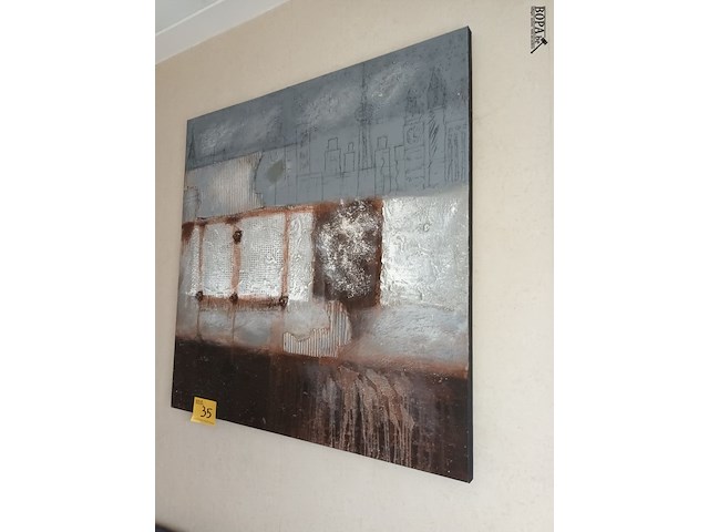 Lot 35 - canvas - afbeelding 2 van  2