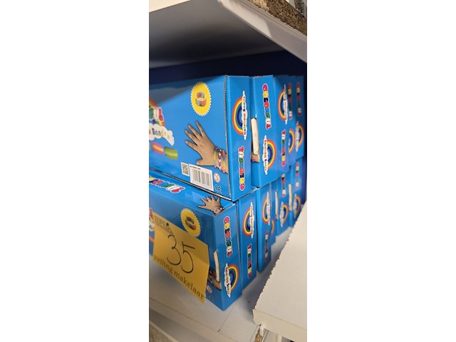 Lot 35 - colorfull rainbow bands nieuw 11 dozen - afbeelding 3 van  3