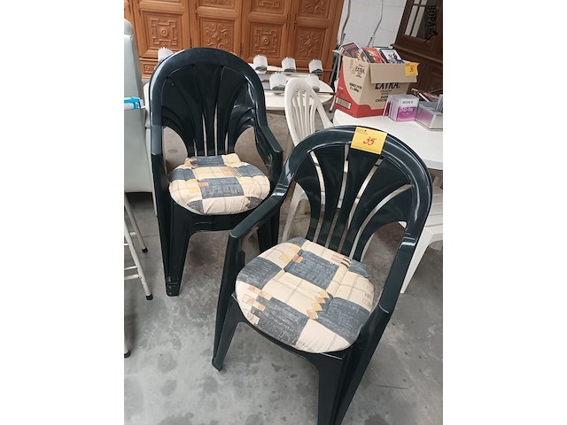 Lot 35 - jardin tuinstoelen - 4 stuks - afbeelding 1 van  5