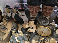 Lot 35 - laurel & hardy beeldjes ong 14 stuks - afbeelding 4 van  4