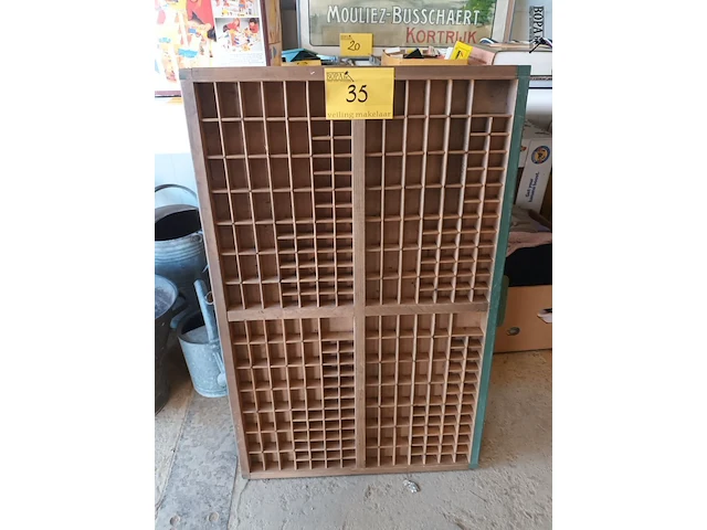 Lot 35 - letterbak - afbeelding 4 van  4