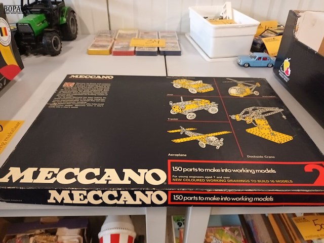 Lot 35 - meccano 2 bouwset - afbeelding 3 van  6