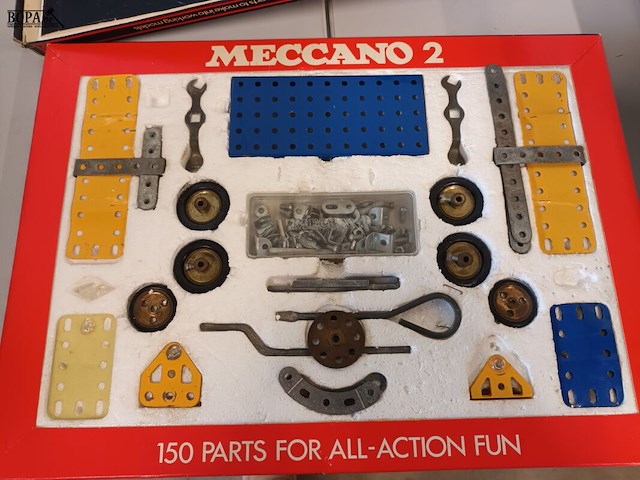 Lot 35 - meccano 2 bouwset - afbeelding 4 van  6