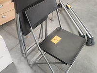 Lot 35 - opklapbare stoelen - 3 stuks - afbeelding 2 van  2