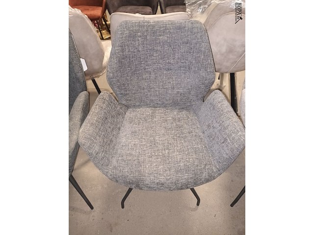 Lot 35 - roterende armstoel volta. 3 stuks - afbeelding 2 van  6