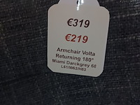 Lot 35 - roterende armstoel volta. 3 stuks - afbeelding 4 van  6