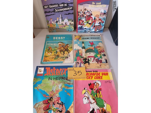 Lot 35 - strips. 6 stuks - afbeelding 1 van  3