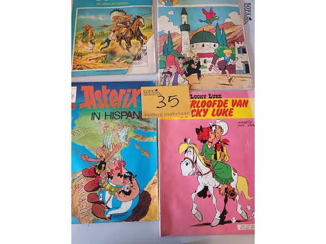 Lot 35 - strips. 6 stuks - afbeelding 3 van  3