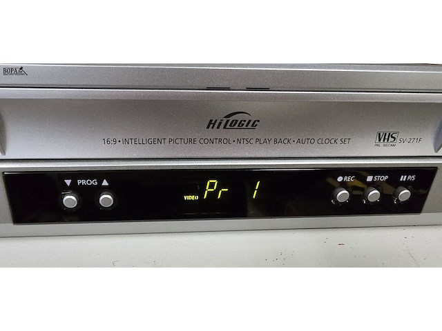 Lot 35 - video cassette speler samsung - afbeelding 2 van  5