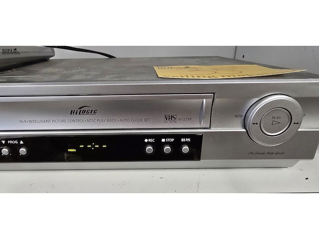 Lot 35 - video cassette speler samsung - afbeelding 4 van  5