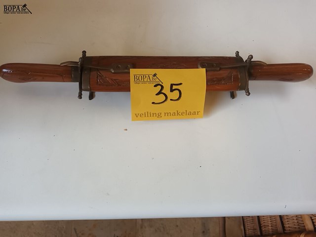 Lot 35 - vintage indisch mes en vork - afbeelding 1 van  3