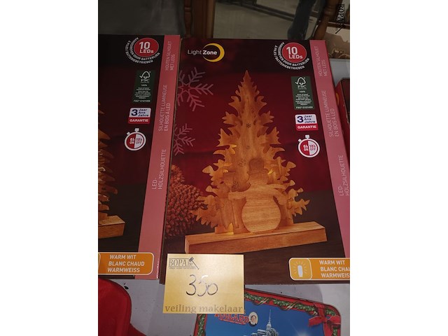 Lot 350 - kerstdecoratie. 5 stuks - afbeelding 3 van  4