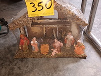 Lot 350 - kerststal - afbeelding 1 van  3