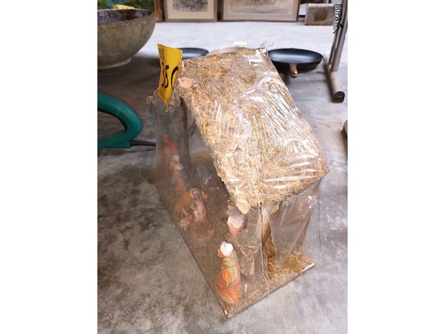 Lot 350 - kerststal - afbeelding 3 van  3