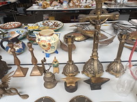 Lot 354 - decoratie in koper. 42 stuks - afbeelding 6 van  8