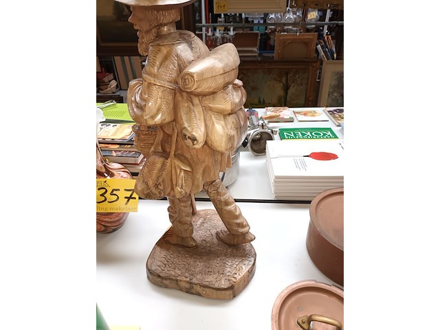 Lot 354 - houten beeld - afbeelding 3 van  4
