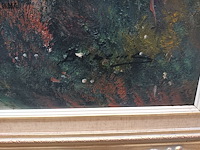 Lot 354 - schilderij berglandschap - afbeelding 5 van  5