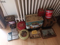 Lot 355 - blikken dozen. 20 stuks - afbeelding 1 van  4