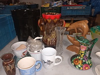 Lot 355 - decoratie en huisraad. 14 stuks - afbeelding 3 van  4