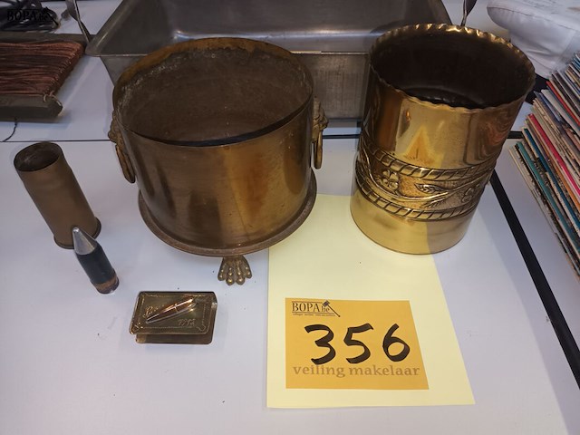 Lot 356 - trench art. 5 stuks - afbeelding 1 van  4