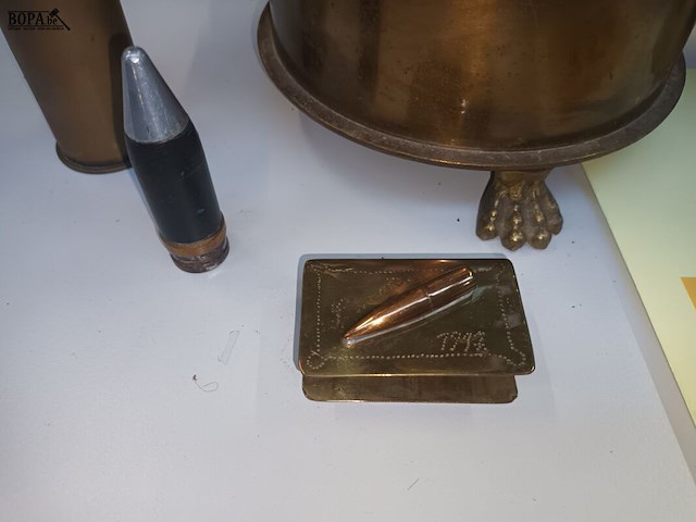 Lot 356 - trench art. 5 stuks - afbeelding 3 van  4