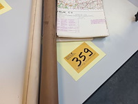 Lot 359 - landkaart en stafkaarten - afbeelding 1 van  6