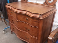 Lot 36 - art nouveau ladekast met spiegel - afbeelding 2 van  5