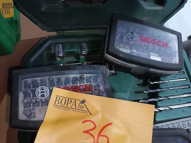 Lot 36 - boren, figuurzagen en bits. 5 stuks - afbeelding 3 van  5