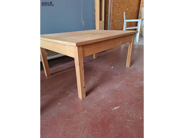 Lot 36 - grenenhouten salontafel - afbeelding 3 van  3