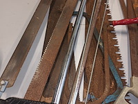 Lot 36 - handgereedschap. zagen. 11 stuks - afbeelding 4 van  4