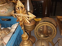 Lot 36 - koperen decoratie. 17 stuks - afbeelding 2 van  4