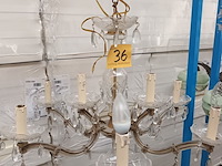 Lot 36 - kristallen luster - afbeelding 1 van  3