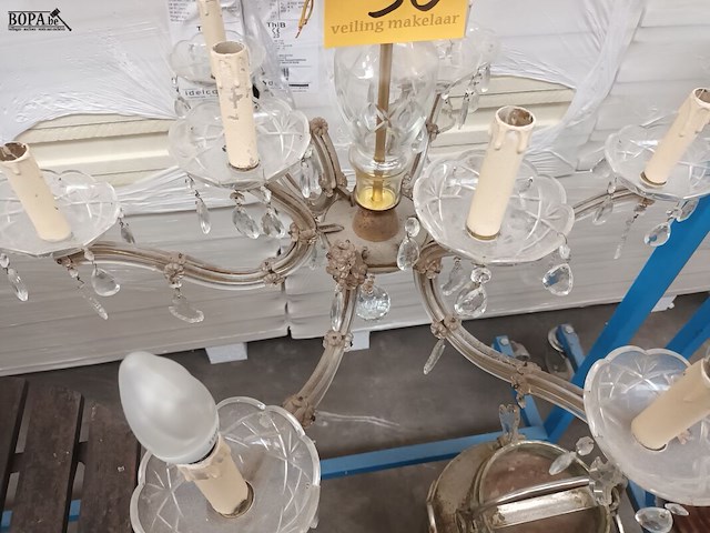 Lot 36 - kristallen luster - afbeelding 3 van  3