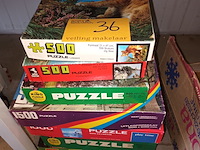 Lot 36 - puzzels. 10 stuks. - afbeelding 1 van  4