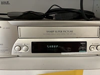 Lot 36 - sharp videocassettespeler - afbeelding 4 van  5