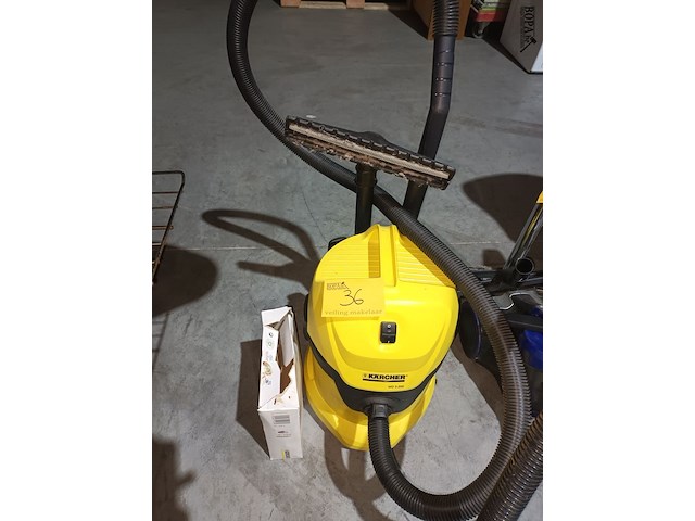 Lot 36 - stofzuiger kärcher - afbeelding 1 van  3