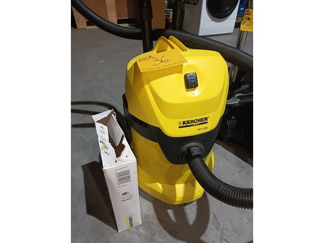 Lot 36 - stofzuiger kärcher - afbeelding 2 van  3