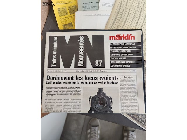 Lot 36 - verzameling märklin documentatie - afbeelding 2 van  7