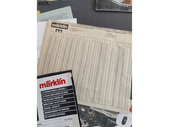Lot 36 - verzameling märklin documentatie - afbeelding 4 van  7