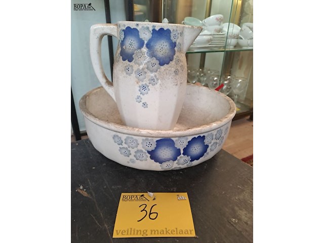 Lot 36 - vintage lampetset met andere - afbeelding 2 van  2
