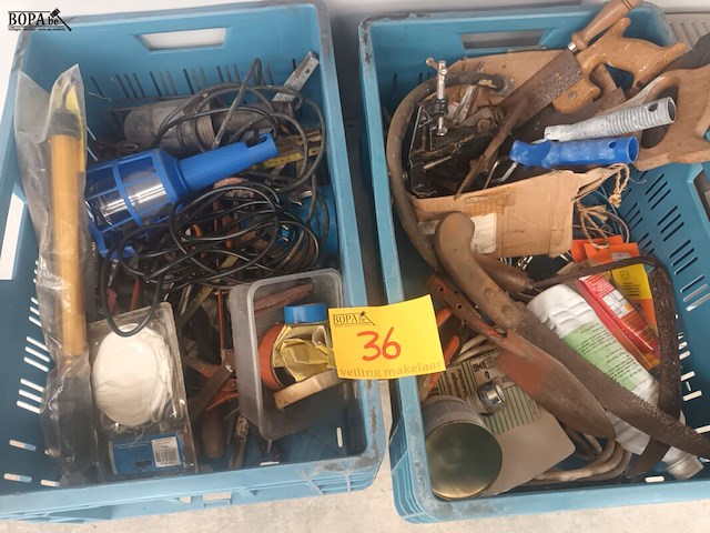 Lot 36 - werkmateriaal en gereedschap - afbeelding 7 van  7